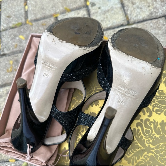 Miu Miu PRADA Heels size 8 - Picture 5 of 6